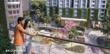 Balcony in 3 BHK Apartment at Sumadhura Olumpus, Nanakramguda – for Sale