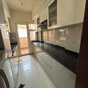 Kitchen in 3 BHK Apartment at Eldeco Accolade, Sohna Sector 2 – for Rent