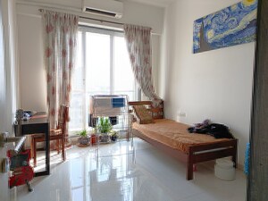 Kitchen in 3 BHK Apartment at Pentagon Mantri Parijat, Santacruz West – for Rent