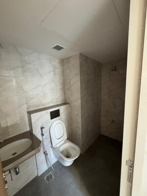 Bathroom in 2 BHK Apartment at Suchidham Complex, Goregaon East – for Rent