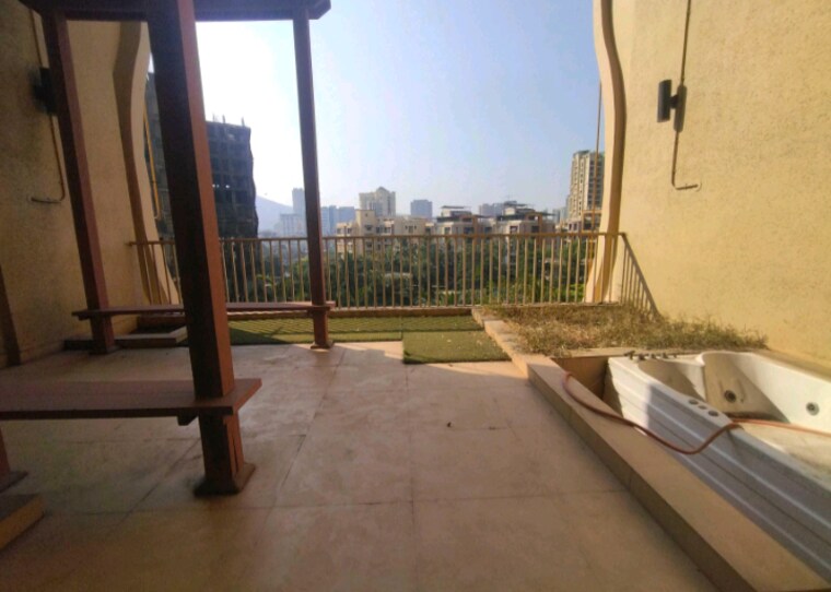 Balcony, soham-tropical-lagoon 2 Bedroom 1000 Sq.Ft. Apartment In Ghodbunder Road Thane 9630840