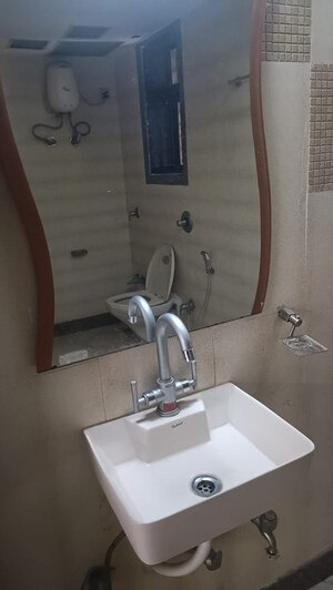 Bathroom in 4 BHK Apartment at Sector 5 Kharghar – for Rent