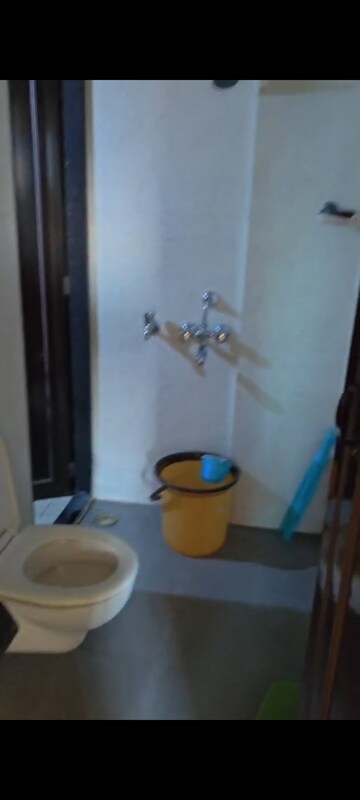 Bathroom in 1 BHK Apartment at Vihang Valley Phase 3, Kasarvadavali – for Rent