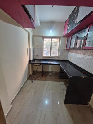 Kitchen in 2 BHK Apartment at Rustomjee Avenue H, Virar West – for Rent