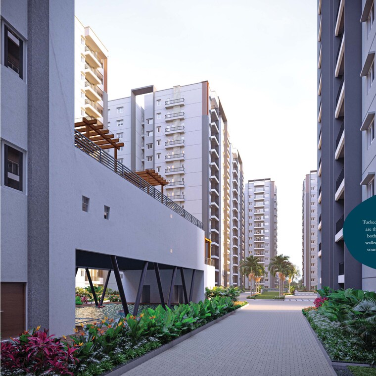 Exterior View, puppalaguda 3 Bedroom 1950 Sq.Ft. Apartment In Puppalaguda Hyderabad 9630996
