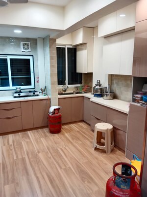 Kitchen in 3 BHK Apartment at NG Grand Plaza, Ghansoli – for Sale