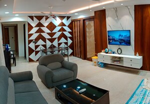 Living Room in 3 BHK Apartment at NG Grand Plaza, Ghansoli – for Sale