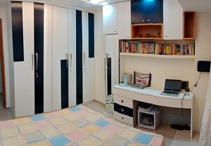 Bedroom in 3 BHK Apartment at NG Grand Plaza, Ghansoli – for Sale