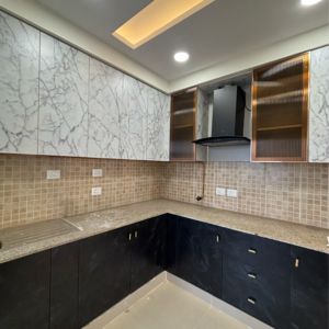 Kitchen in 2 BHK Apartment at Paras Dews, Panwala Khusropur – for Rent