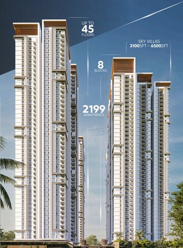 2 BHK Apartment – Exterior View View at Tellapur - for Sale