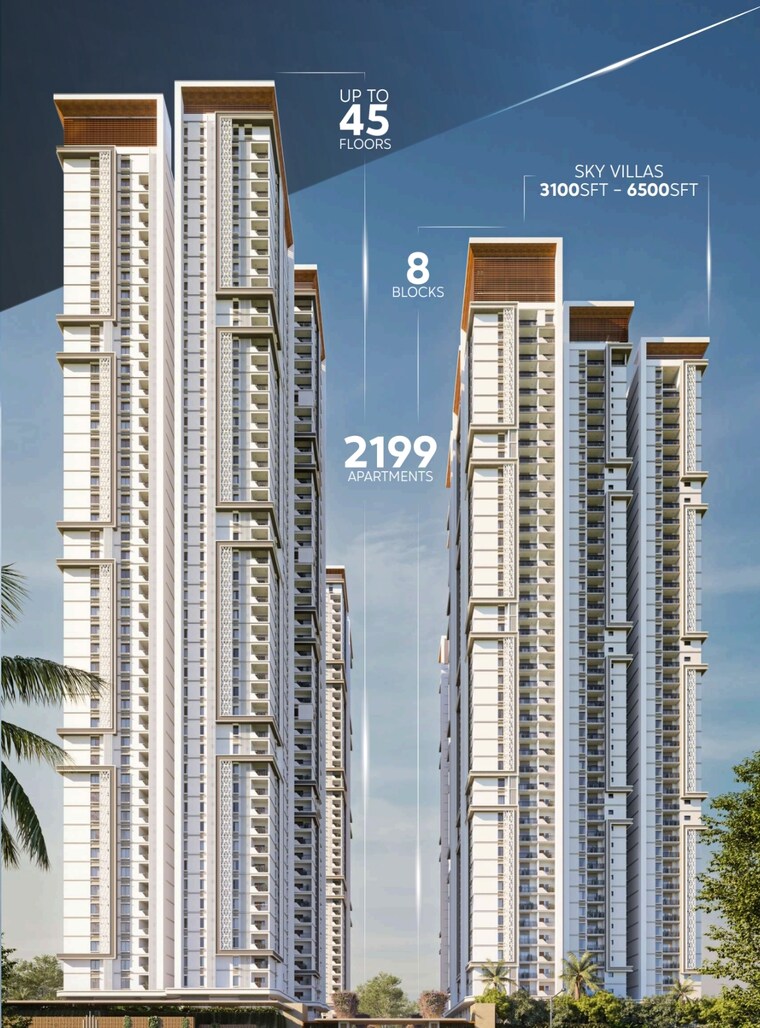 Exterior View, tellapur 2 Bedroom 1390 Sq.Ft. Apartment In Tellapur Hyderabad 9631060