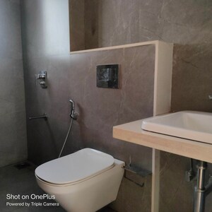 Bathroom in 3 BHK Apartment at Lodha Bel Air, Jogeshwari West – for Rent