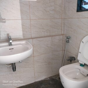 Bathroom in 2 BHK Apartment at Chandak 34 Park Estate, Goregaon West – for Rent