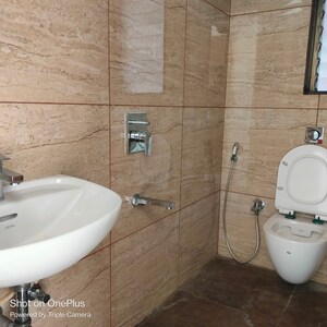 Bathroom in 2 BHK Apartment at Chandak 34 Park Estate, Goregaon West – for Rent