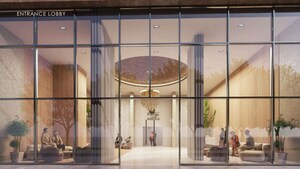 Building Lobby in 3 BHK Apartment at Financial District – for Sale