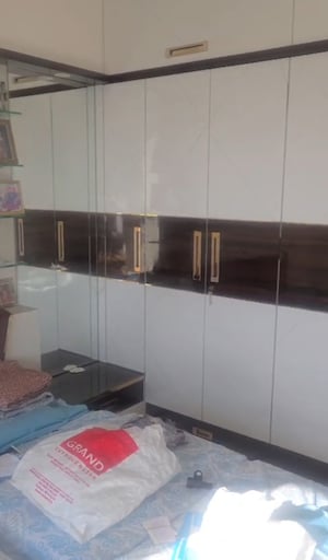 Kitchen in 2 BHK Apartment at Ashar Axis, Majiwada – for Rent