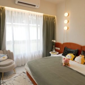 Living Room in 2 BHK Apartment at Kalpataru Blossoms, Manik Baug – for Sale