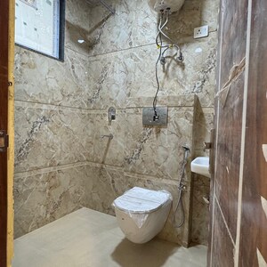 Bathroom in 3 BHK Builder Floor at Chattarpur – for Sale