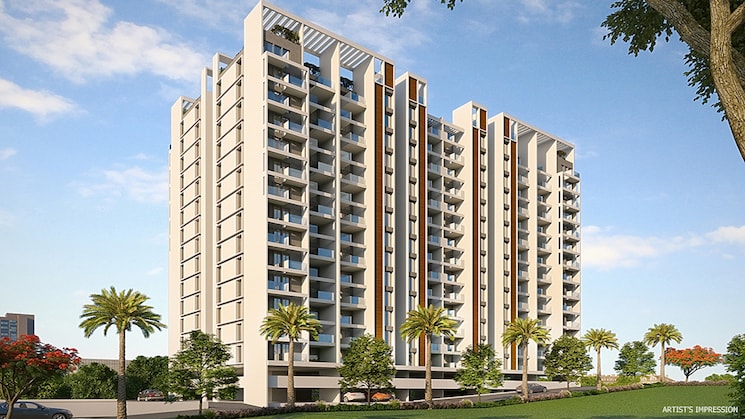 Exterior View, majestique-towers 2 Bedroom 825 Sq.Ft. Apartment In Kharadi Pune 9631292