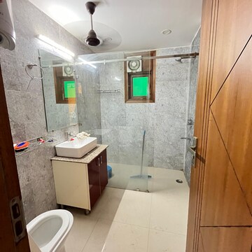 Bathroom in 3 BHK Builder Floor at Chattarpur – for Sale