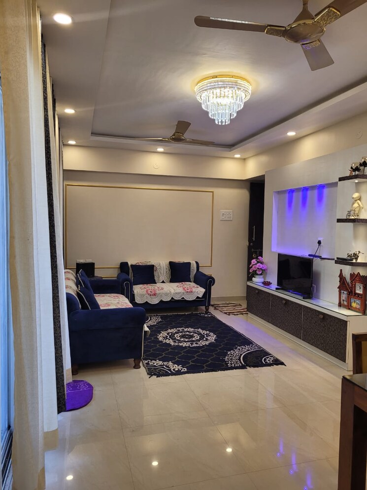 Living Room, arv-new-town 2 Bedroom 1100 Sq.Ft. Apartment In Pisoli Pune 9631327