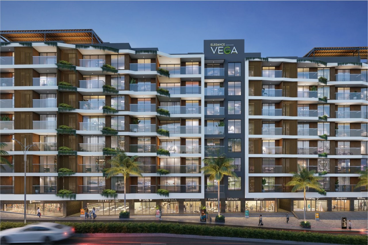 2 BHK + Study Room Apartment For Sale in Elegance Vega
