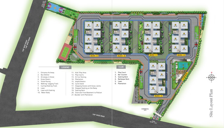 Master Plan, osman nagar 3 Bedroom 2277 Sq.Ft. Apartment In Osman Nagar Hyderabad 9631346