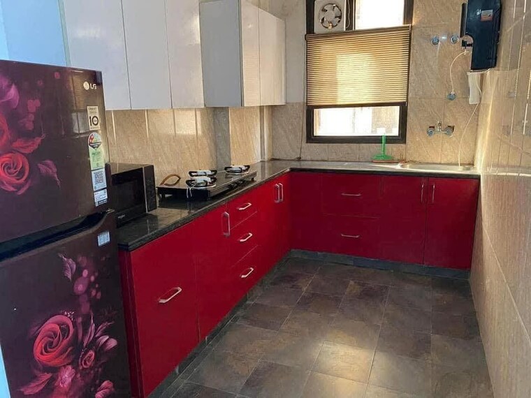 Kitchen, saket 3 Bedroom 1500 Sq.Ft. Apartment In Saket Delhi 9631347