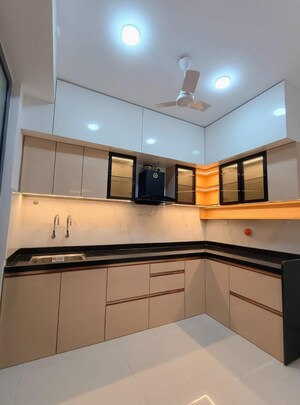 Kitchen in 3 BHK Apartment at Majestique Signature Towers, Balewadi – for Rent