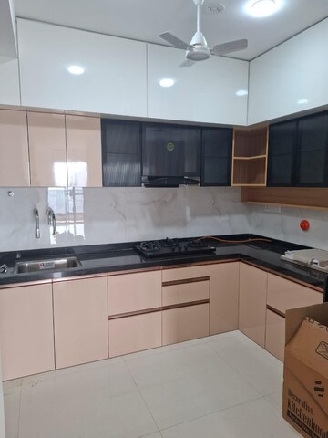 Kitchen in 3 BHK Apartment at Majestique Signature Towers, Balewadi – for Rent