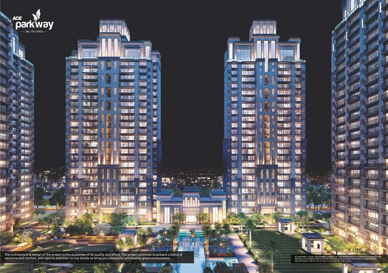 Exterior View, ace-parkway 2 Bedroom 1085 Sq.Ft. Apartment In Sector 150 Noida 9631359