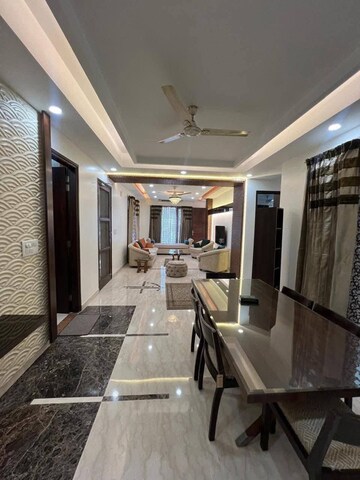 Living Room in 3 BHK Apartment at Freedom Fighters Enclave – for Rent