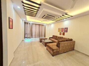Living Room in 4 BHK Apartment at Freedom Fighters Enclave – for Rent