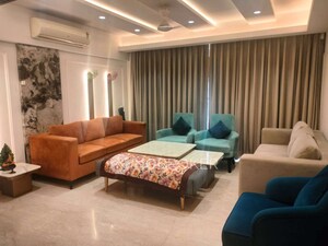Living Room in 3 BHK Apartment at Bestech Park View Sanskruti, Sector 92 – for Rent