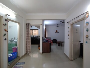 Living Room in 2 BHK Apartment at Prime Lavender Apartment, Marathahalli – for Rent