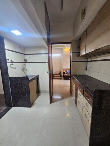 Kitchen in 1 BHK Apartment at Thakur Village, Kandivali East – for Rent
