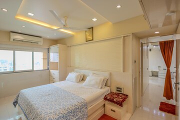 Bedroom in 3 BHK Apartment at Surbhi CHS Andheri West, Andheri West – for Rent