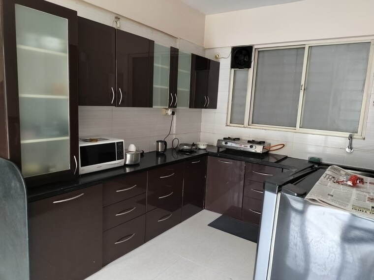 Kitchen, sukhwani-elmwood 3 Bedroom 1650 Sq.Ft. Apartment In Pimple Saudagar Pune 9631545