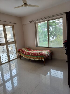 Bedroom in 3 BHK Apartment at Sukhwani Elmwood, Pimple Saudagar – for Rent