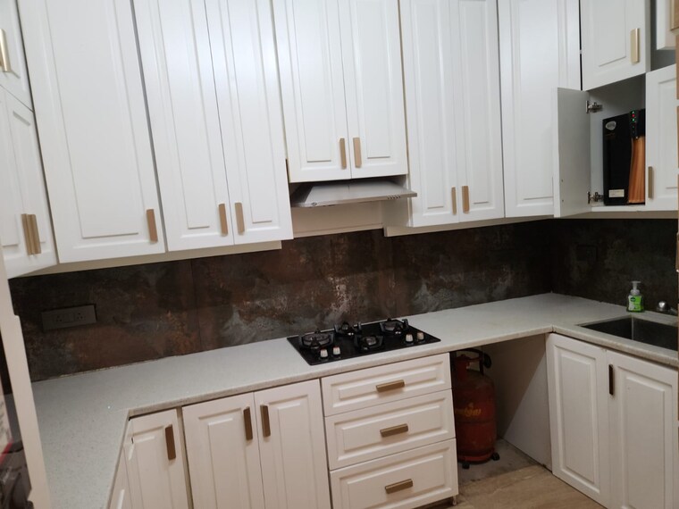Kitchen, lajpat nagar 2 Bedroom 900 Sq.Ft. Builder Floor In Lajpat Nagar Delhi 9631551