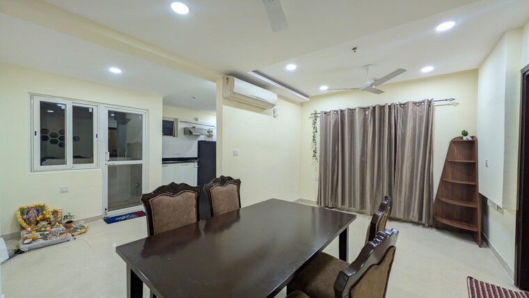 Master Bedroom, golf-edge 3 Bedroom 1838 Sq.Ft. Apartment In Gachibowli Hyderabad 9631562
