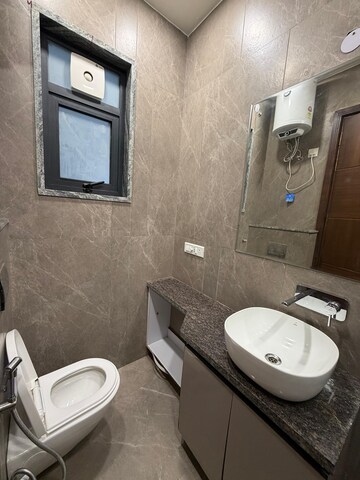 Bathroom in 2 BHK Builder Floor at Lajpat Nagar – for Rent