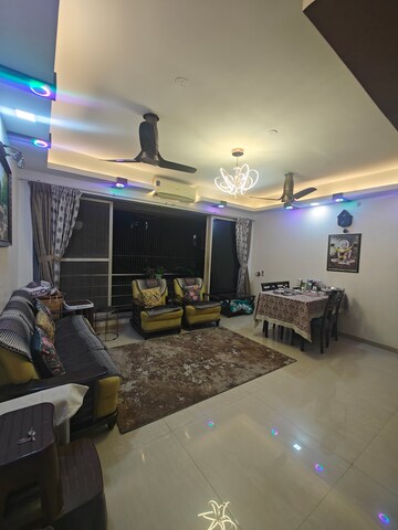 Living Room in 3 BHK Apartment at Sector 28 Nerul – for Sale