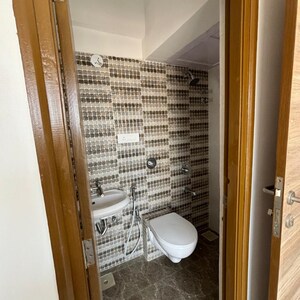 Bathroom in 1 BHK Apartment at Marathon NeoSkies, Kokan Nagar – for Rent