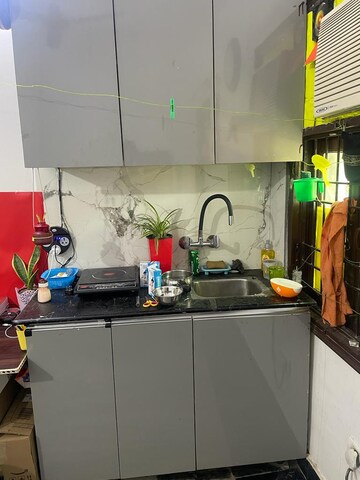 Kitchen in 1 RK Builder Floor at Saket – for Rent