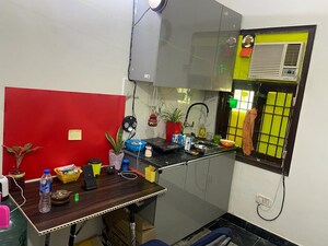 Kitchen in 1 RK Builder Floor at Saket – for Rent