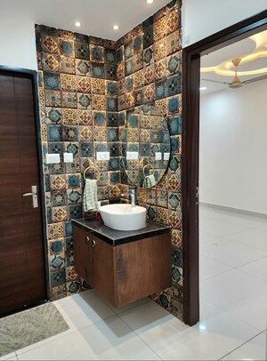 Bathroom in 3 BHK Apartment at My Home Krishe, Financial District – for Rent