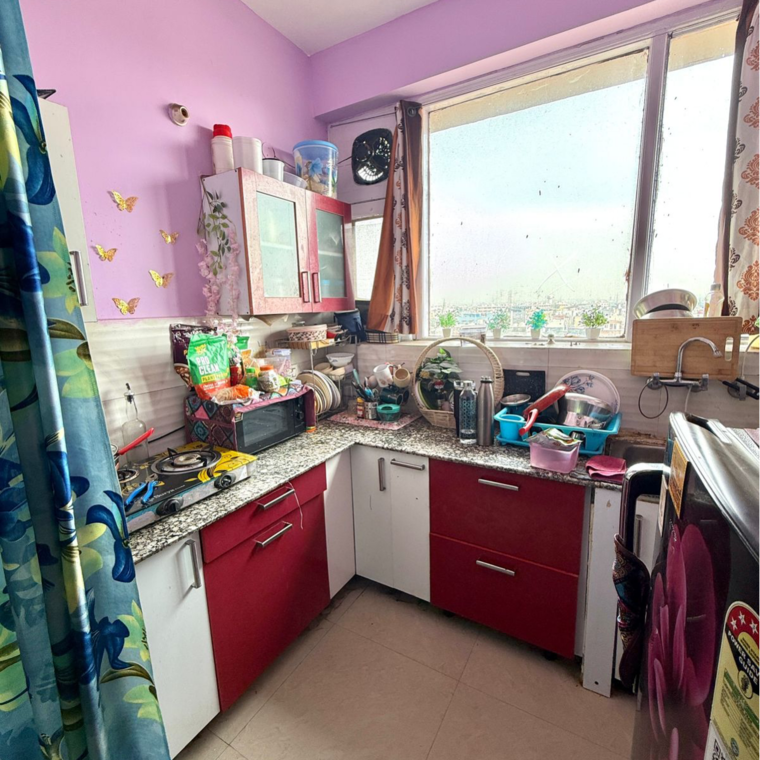 Kitchen, kharar 1 Bedroom 440 Sq.Ft. Apartment In Kharar Mohali 9631733