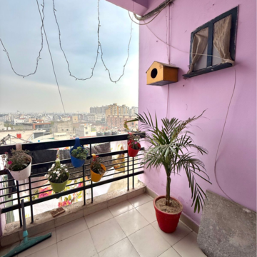 Balcony in 1 BHK Apartment at Kharar – for Rent
