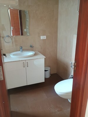 Bathroom in 3 BHK Apartment at Unitech Escape, Sector 50 – for Rent